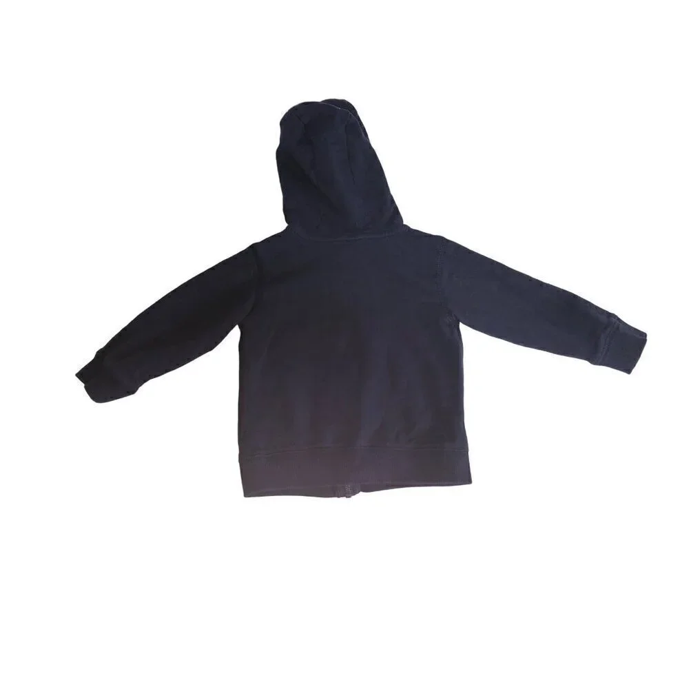 Carters Jacket Size 2T Shark Blue Hoodie Long Sleeve Sweatshirt Boys Girls Zip